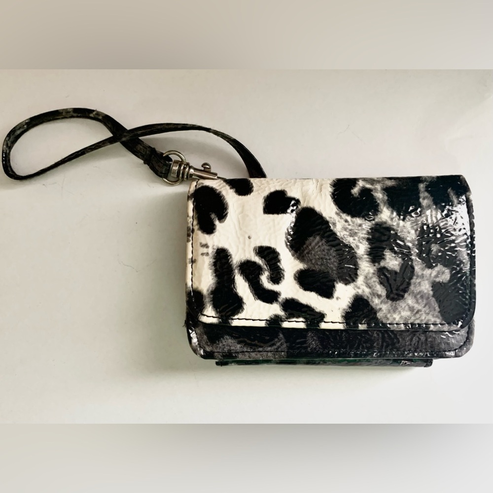 Leopard Print I.D/Card Holder Wristlet